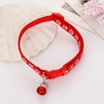 thumbnail image 2 of Reflective Cat Collar with Bell, Solid & Safe, Best Small Pet Collar Reflective Cat Collar Adjustable Pet Kitten Reflective Necklace for Small Pet Animals Cat Collar with Bells Breakaway Cat Collar, 2 of 10