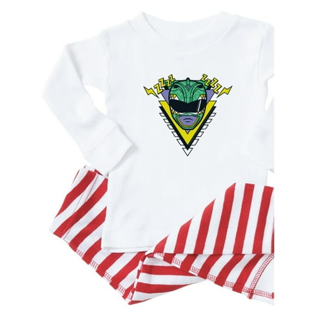 

CafePress - Power Rangers Green Ranger Zzzz - Toddler Long Sleeve Pajama set