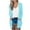 Sky Blue, variant on Dagegui Cardigan Sweaters for Women Long Sleeve Open Front Outwear Coats Solid Color Fall Basic Casual Cardigan with Pockets Beige S