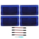 thumbnail image 1 of 4pcs Car Footwell Light Ultra Bright Atmosphere Lamp Replacement for Tesla Model 3 2018?2021Blue, 1 of 5