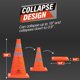 thumbnail image 4 of Conos plegables de seguridad vial RoadHero de 18 pulgadas, paquete de 2, 4 of 8