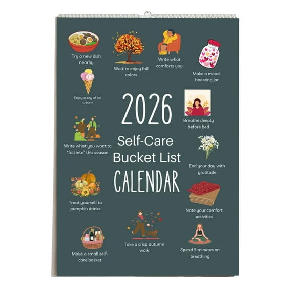 Wish List Calendar, Home Decoration, Holiday Gift, Family Must-have Calendar