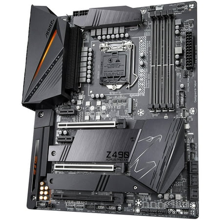 GIGABYTE Z490 AORUS PRO AX Socket 1200 USB 3.2 Intel Motherboard with WIFI - Black