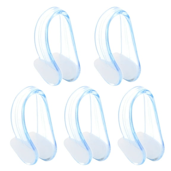 Eease 5 Boxes Unisex Silicone Swim Nose Clips - Waterproof Training Protector