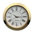 thumbnail image 3 of Reloj de pared de metal Hugo dorado 2-1/8 pulgadas, 3 of 9