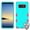 Multicolor, variant on MyBat Rubberized TUFF Hybrid Cover Galaxy Note 8 Teal & Pink