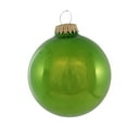 thumbnail image 2 of Holiday Ornaments MONSTER FACES BALL ORNAMENT Glass Halloween 710002A Green, 2 of 3