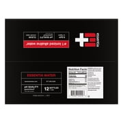 Essentia Ionized Alkaline Water, 9.5 PH until opened, 99.9% Pure, Bottled Water, 12PK