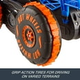 thumbnail image 6 of Hot Wheels Monster Trucks Tiger Shark Climber RC Vehicle, Battery-Powered Remote-Control Toy Truck, 6 of 7
