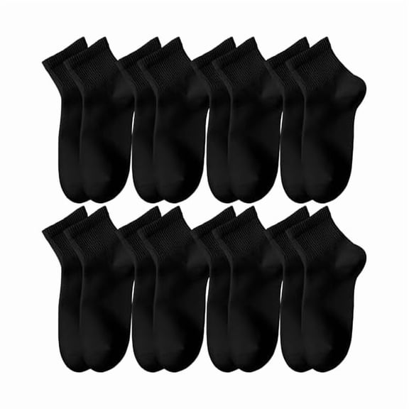 Eryueer Womens Crew Ankle Socks 8 Pairs Thin Cotton Athletic Casual Socks for Women Gym Running Sports