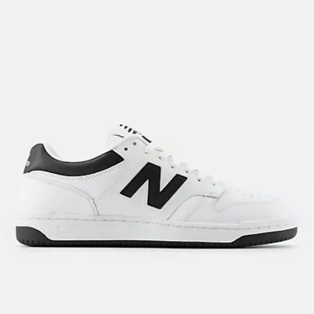 New Balance 480 BB480LBK White/Black Width D Lifestyle Shoes Men's Women's