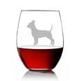 thumbnail image 1 of Chihuahua Dog Breed Engraved Stemless 15oz Wine Glass, 1 of 1