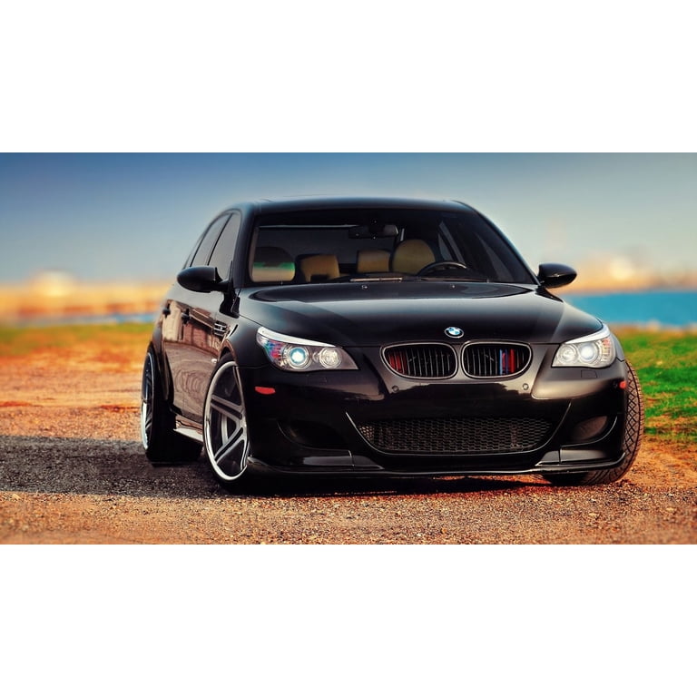 HulitTop 3Pcs Front Grille Trim Strips For BMW 5 Series E60 E61 HulitTop 3Pcs Front Grille Trim Strips For BMW 5 Series E60 E61