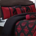 thumbnail image 5 of 7 Piece DYNASTY Chinese style jacquard Clearance bedding Comforter Set Fade Resistant, Wrinkle Free, No Ironing Necessary, Super Soft, All Size- Queen King Cal.King Size (Cal.king), 5 of 5