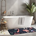 thumbnail image 2 of Colorful Mushroom Flower Dark Pattern Kitchen Rug Mat,Kitchen Runner Rugs Non Skid Washable,Decorative Kitchen Floor Mats for Kitchen,Sink,Laundry,17"x47.2", 2 of 7