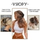 thumbnail image 2 of 6 pinzas de garra medianas y grandes de 3,5 pulgadas para cabello grueso, pinza de pelo grande para cabello fino, pinzas de pelo para niñas, pinzas de pelo neutras para mujeres, cuadrado mate, 2 of 5