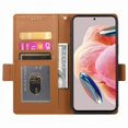thumbnail image 3 of Magnetic Wallet Case with Card Holder & Stand for Samsung Galaxy A37 5G Brown, 3 of 6