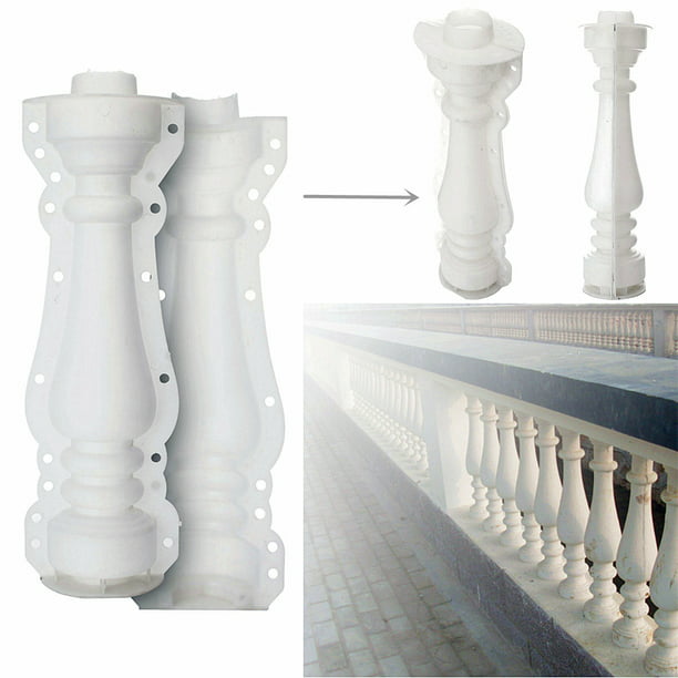 1Set 55cm Roman Concrete Plaster Cement Plastic Casting Moulds