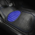 thumbnail image 4 of FH Group Solid Black Heavy Duty Floor Mats from FH Group for Auto Car w/ Free Dash Mat, 4 of 7