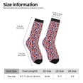 thumbnail image 2 of Balery Ladybugs Pattern Crew Socks Unisex– Soft & Breathable Socks for Men & Women, One-Size Fits Most (US 5-11), Comfortable & Durable for Daily Wear, 2 of 6