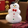 thumbnail image 3 of Plush Christmas Tree Snowman Gingerbread Man Toys Soft Pillow Cookie House Stuffed Cute Birthday Plush Gifts Xmas Present, 3 of 5