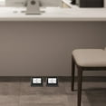 thumbnail image 6 of Pop-Up Floor Sockets, Black Pop Up Floor Outlet Sockets, 2PCS 20A Hidden Sockets for Study Rooms, Offices, Living Rooms, Conference Rooms USB Interfaces, 6 of 13