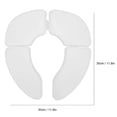 thumbnail image 3 of Baby Toilet Cushion Seat Children Portable Folding Potty Training Seat Urinal CushionWhite, 3 of 4