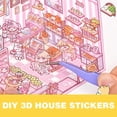 thumbnail image 4 of FROVOL 3d Sticker Three-dimensional Cabin Scene Stacking Hand D2y6 And Account Cute Pasting, 4 of 9