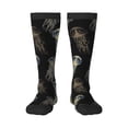 thumbnail image 1 of Fotbe Jellyfish Calcetas Divertidas Estampadas para Hombre y Mujer, Calcetas de Algodón hasta la Rodilla para Caminar, Correr, Enfermería y Embarazo, 1 of 6