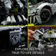 LEGO PEUGEOT 9X8 24H Le Mans Hybrid Hypercar Technic 42156