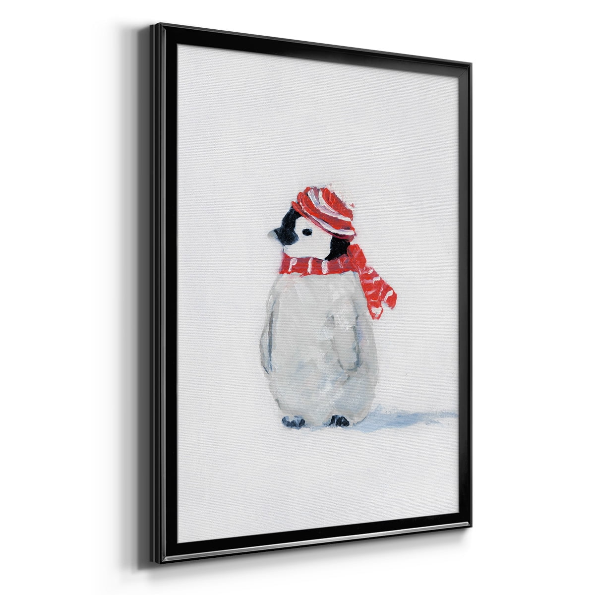 Penguin Play II Premium Classic Framed Print - Ready to Hang