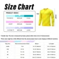 thumbnail image 6 of INHZOY Kids Youth Padded Goalkeeper Jersey Football Long Sleeve Goalie Shirts Orange-D S, 6 of 6