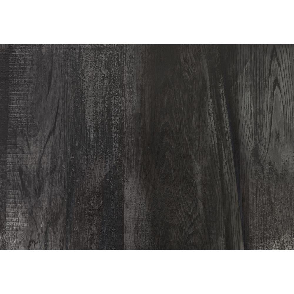 Accent Table, Console, Entryway, Narrow, Sofa, Living Room, Bedroom, Metal, Laminate, Black, Contemporary, Modern