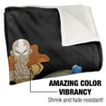 thumbnail image 3 of Avatar The Last Airbender Blanket, 50"x60" Team Avatar Elements Silky Touch Sherpa Back Super Soft Throw Blanket, 3 of 5