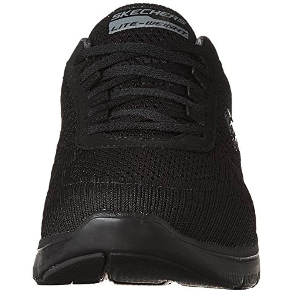 Black Skechers Shoes Men Memory Foam Comfort Run Train Mesh Athletic - Walmart.com