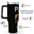 thumbnail image 2 of Pastor Warning Stainless Steel Insulated Mug with Lid and Handle, 30oz, 2 of 4