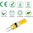 thumbnail image 4 of LED G4 Bulb Bi-Pin Base, 12V G4 LED Bulb 2.5W Halogen Replacement, 2700K-3200K Warm White, No Flicker, Dustproof Shockproof AC/DC 12 Volt Bulb for Landscape RV,no dimmable,20 Pack, 4 of 4