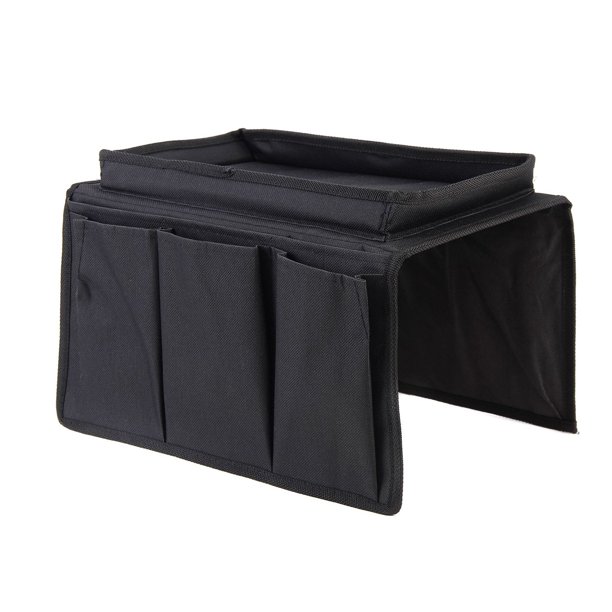 Soporte para control remoto de TV, bandeja para reposabrazos de sofá, soporte para control remoto, mesa para reposabrazos de sofá, organizador para reposabrazos de sofá, organizador para control