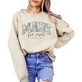 thumbnail image 2 of Camo Made for More Sweatshirt for Women Christian Inspirational Faith Pullover Gift Sand Sweatshirt Adult X-Large, 2 of 7