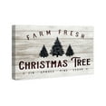 thumbnail image 2 of Wynwood Studio Holiday and Seasonal Wall Art Canvas Prints 'Farm Fresh Christmas Tree' Christmas Home Décor - Brown, Green, 36" x 24", 2 of 5