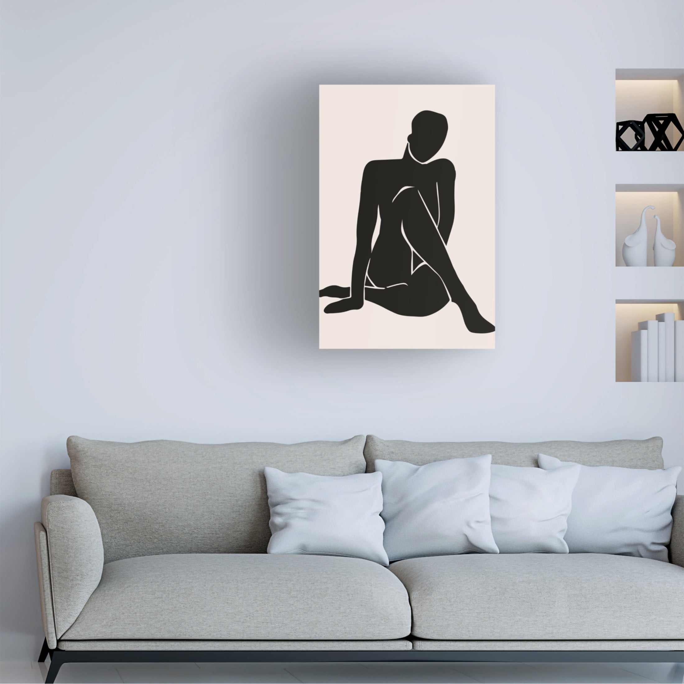 Trademark Fine Art jay stanley  Henri Matisse Woman 4 Canvas Wall Art