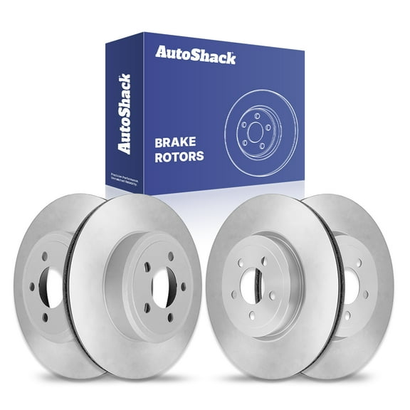 AutoShack Front Vented & Rear Vented Brake Rotors 4-PC Set Replacement for 2006-2014 Dodge Charger 2005-2014 Chrysler 300 2009-2014 Dodge Challenger