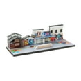thumbnail image 1 of MERIGLARE DIY 1/64 Graffiti Walking Street Model Creative Gift for Model Railway Scene, 1 of 9