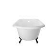 thumbnail image 2 of Heritage 67 Inch Cast Iron Classic Clawfoot Tub - Rim Faucet Drillings, 2 of 2