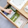 thumbnail image 4 of Transparent Box Storage Organizer Desk Plastic Storage Box Container Drawer Organizer Table Jewelry Box Makeup Organizer Boxes, 4 of 10