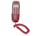 thumbnail image 3 of Corded Phone, Wired Landline Flash Function Wearable LCD Screen Calendar Display  for Office for Home Red,White,Black, 3 of 8
