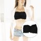 thumbnail image 1 of unbranded 1Ud Bandeau Strapless Bra Negro De Encaje Ideal Para Y Camisas, 1 of 8