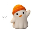thumbnail image 3 of Ghost Figurine, Cute Finger Ghost Resin Statue, Halloween Decorations Indoor, for Indoor, Porch, Shelf B, 3 of 7