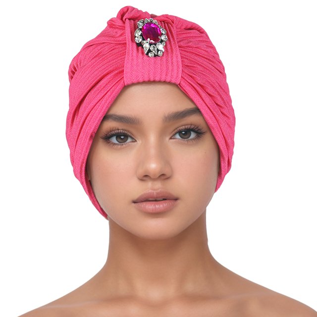 SUNSIOM Turbans pour Femmes Design Strass Décontracté Élégant Tête Tressée Turbans