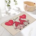 thumbnail image 3 of Clearance Sale Bath Mats, Hwkond Valentines Day Door Mat Valentines Welcome Mats Outdoor For Front Door Non Slip Doormat Indoor Entryway Floor Rug,multicolor,15.74x23.6in, 3 of 8